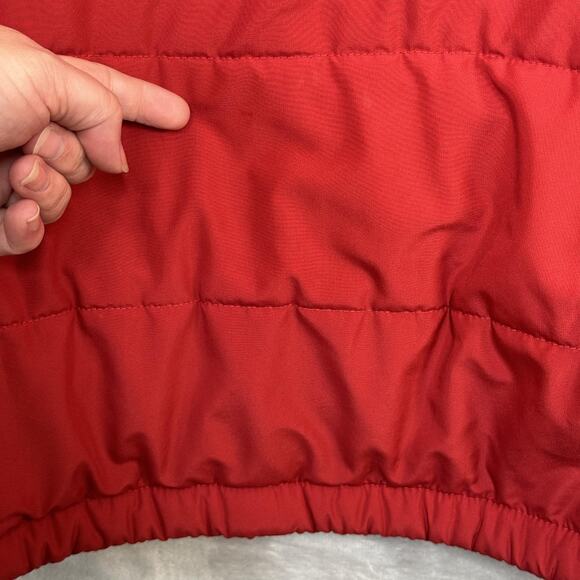 Arkansas Razorbacks Jacket Mens XL Red NCAA Nike Full Zip Puffer Insulated - Picture 6 of 12